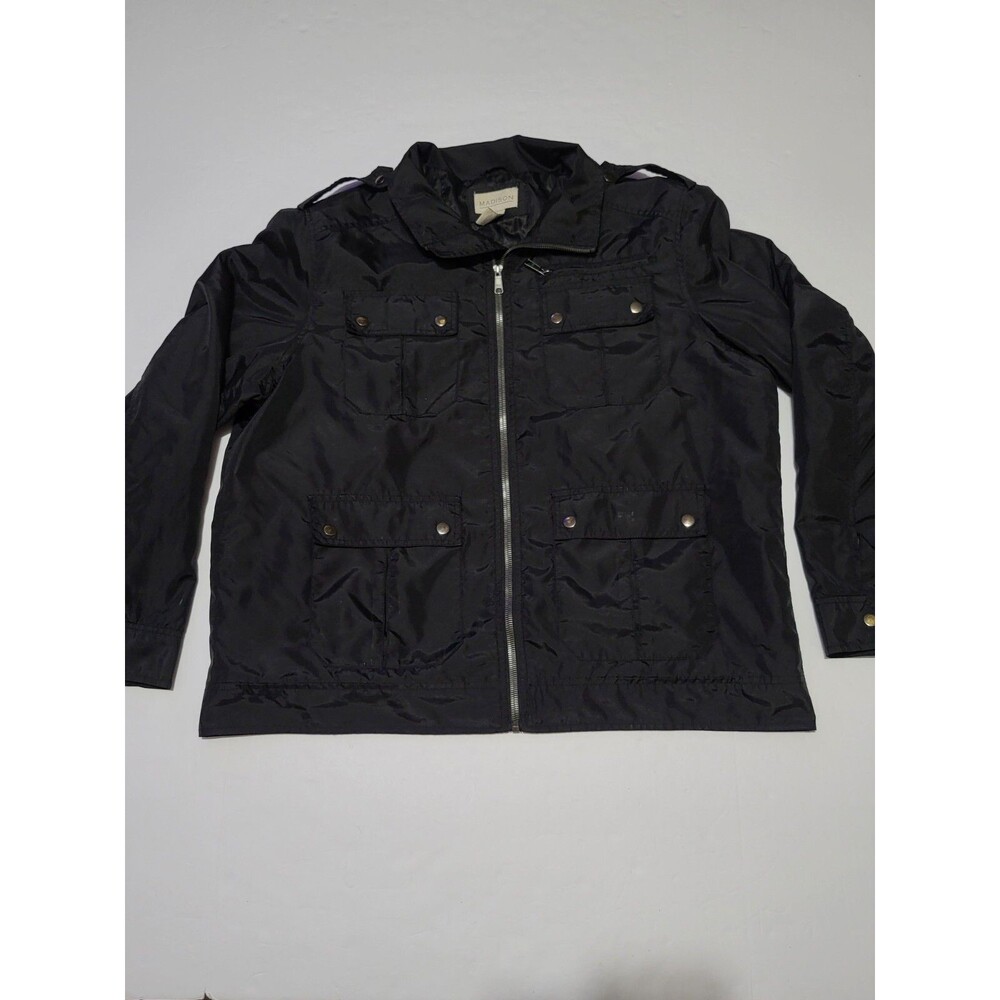 (#C) Madison Long Sleeve Full Zip Jacket Size Men's 2XL